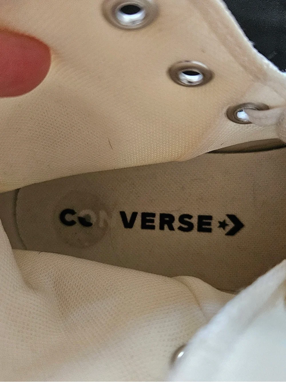 Converse Platform High Top Sneakers in Off-White
